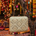 Pistachio Heirloom Clutch